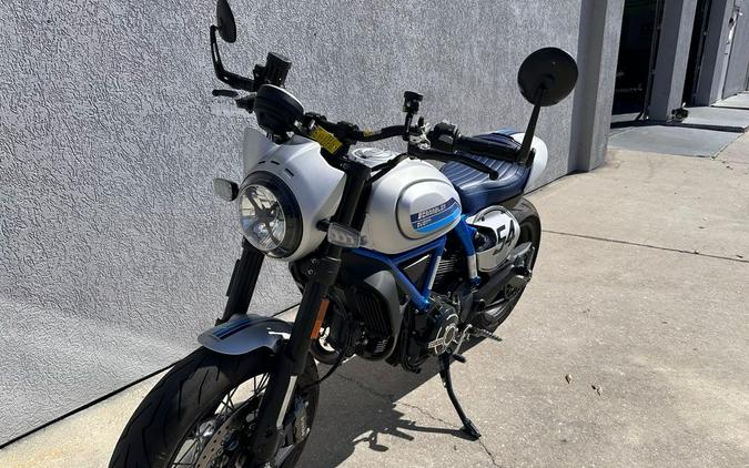 2020 Ducati Scrambler Cafe Racer Silver Ice Matte