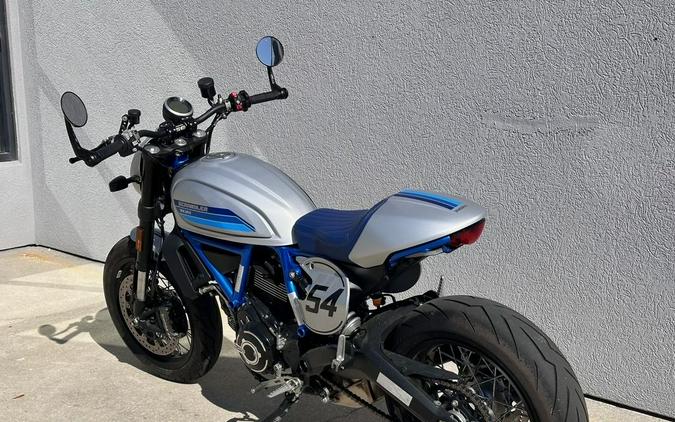 2020 Ducati Scrambler Cafe Racer Silver Ice Matte