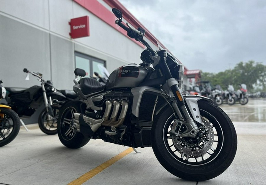 2021 Triumph Rocket 3 GT Silver IceStorm Grey