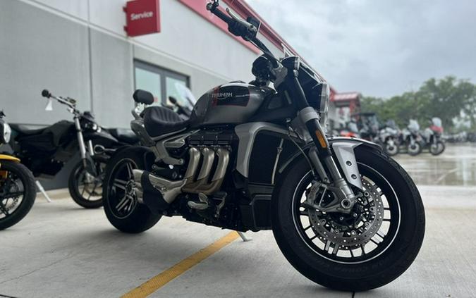 2021 Triumph Rocket 3 GT Silver IceStorm Grey