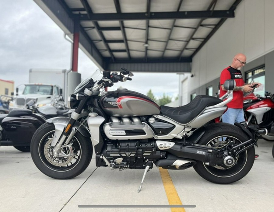 2021 Triumph Rocket 3 GT Silver IceStorm Grey