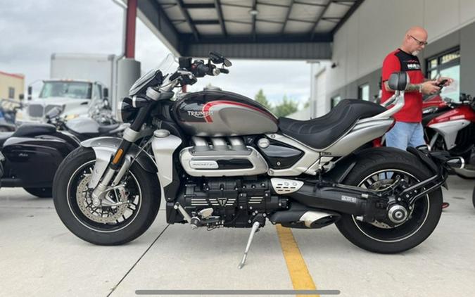 2021 Triumph Rocket 3 GT Silver IceStorm Grey