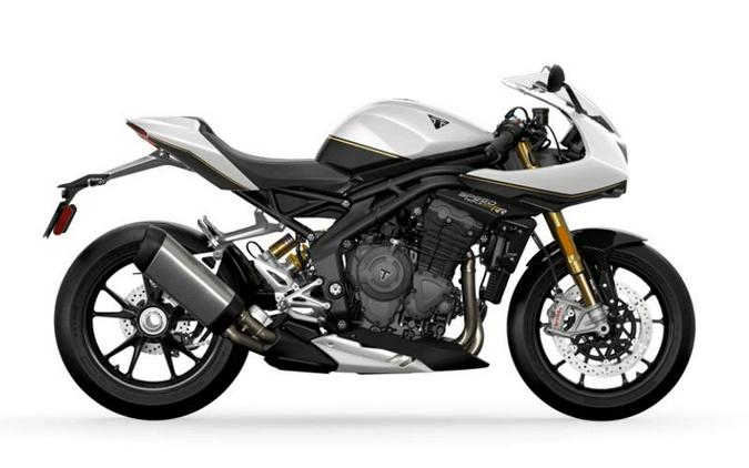 2022 Triumph Speed Triple 1200 RR Crystal White Storm Grey