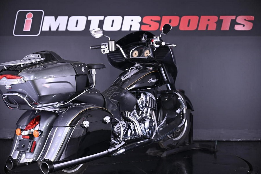 2016 Indian Motorcycle Roadmaster Steel Gray and Thunder Black