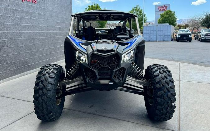 2024 Can-Am® Maverick X3 MAX X rs Turbo RR with Smart-Shox Dazzling Blue & Carbon Black