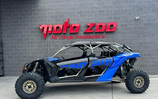 2024 Can-Am® Maverick X3 MAX X rs Turbo RR with Smart-Shox Dazzling Blue & Carbon Black