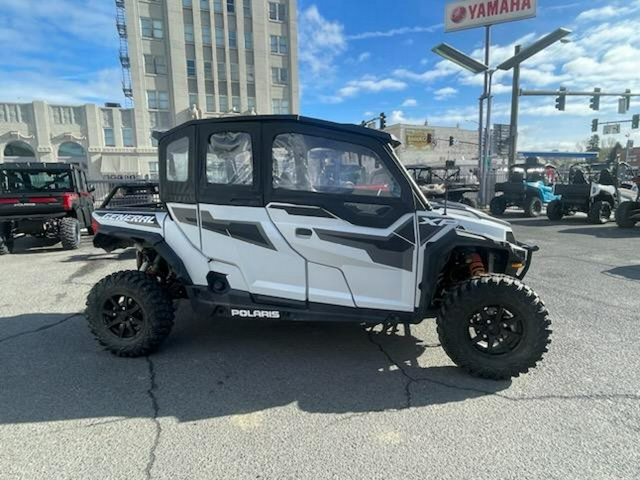 2022 Polaris Industries GENERAL XP 4 1000 Deluxe RIDE COMMAND Edition Matte Ghost White Metallic