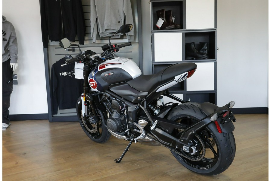 2025 Triumph Trident 660 Triple Tribute Edition