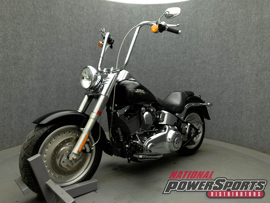 2009 HARLEY DAVIDSON FLSTF FAT BOY