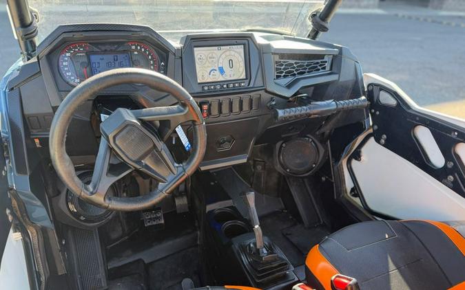 2024 Polaris RZR Trail Ultimate - Storm Blue / White Lightning.