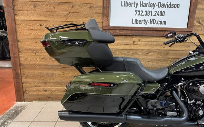 2026 Harley-Davidson® Road Glide Limited Olive Steel Metallic / Vivid Black Black Trim FLTRXL