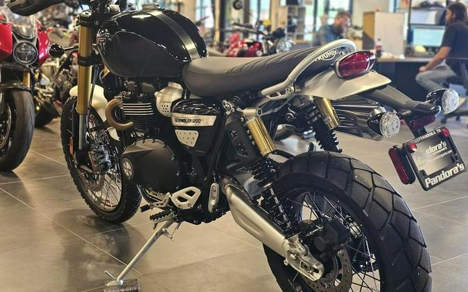 2024 Triumph Scrambler 1200 XE Sapphire Black