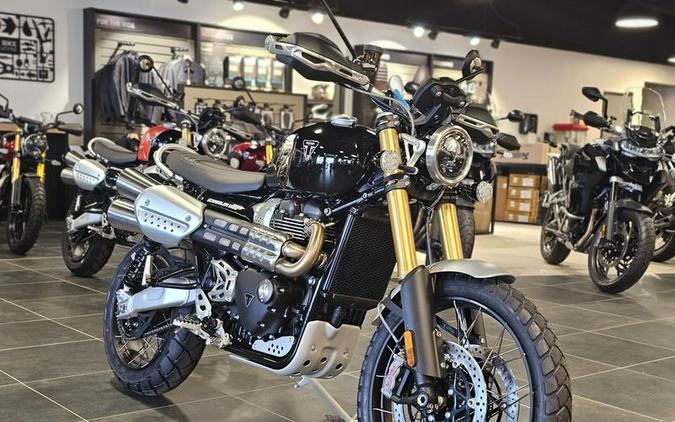 2024 Triumph Scrambler 1200 XE Sapphire Black