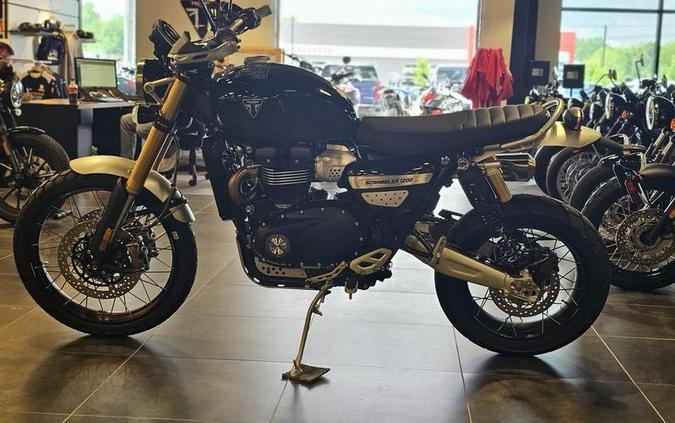 2024 Triumph Scrambler 1200 XE Sapphire Black