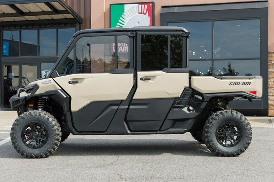 2026 Can-Am Defender MAX Limited HD11 Desert Tan & Carbon Blac