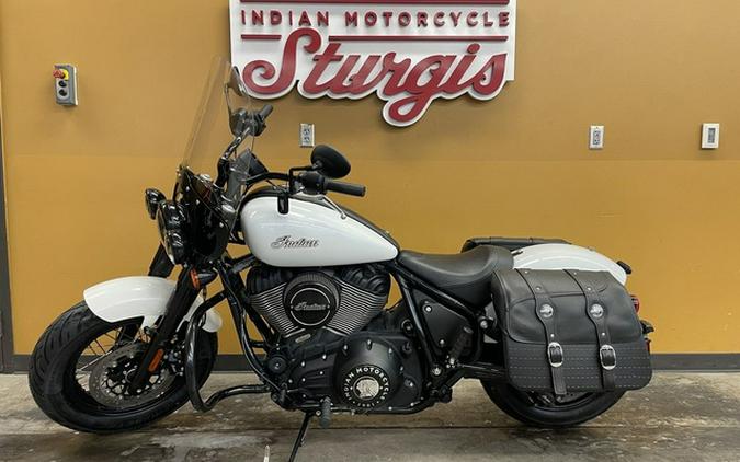 2022 Indian Super Chief ABS Pearl White