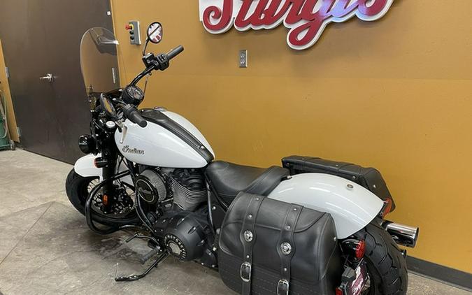 2022 Indian Super Chief ABS Pearl White