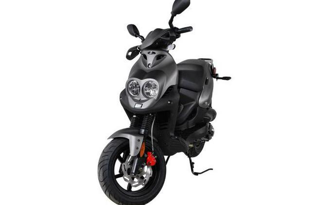 2022 Genuine Scooter Roughhouse 50 Sport Matte Black