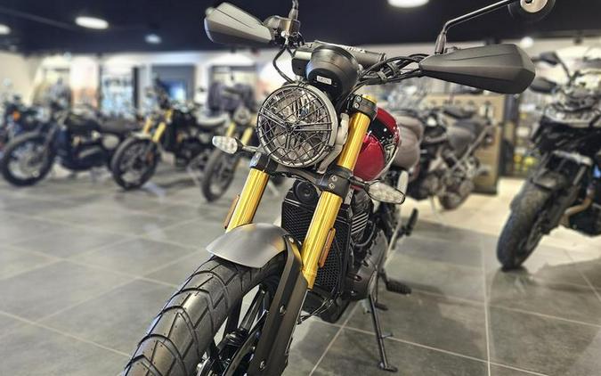 2024 Triumph Scrambler 400 X Carnival Red / Phantom Black