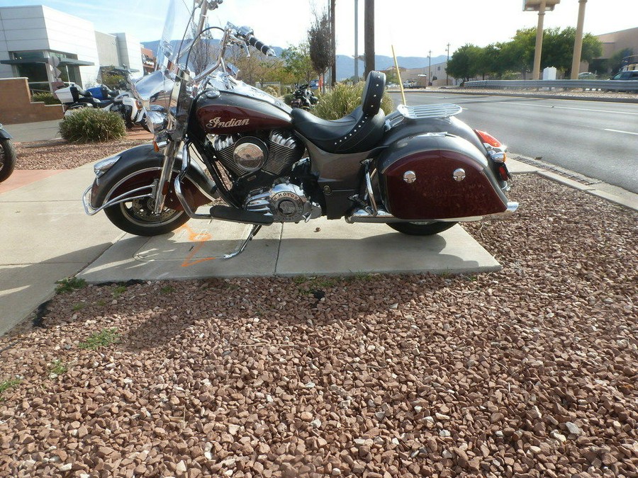 2019 Indian Motorcycle® Springfield® Steel Gray / Burgundy Metallic