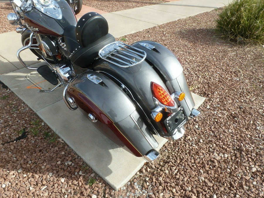 2019 Indian Motorcycle® Springfield® Steel Gray / Burgundy Metallic