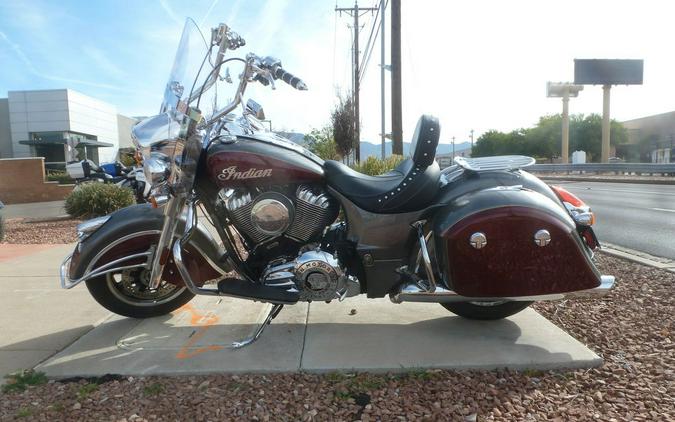 2019 Indian Motorcycle® Springfield® Steel Gray / Burgundy Metallic