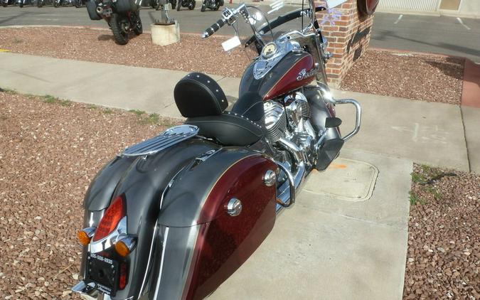 2019 Indian Motorcycle® Springfield® Steel Gray / Burgundy Metallic