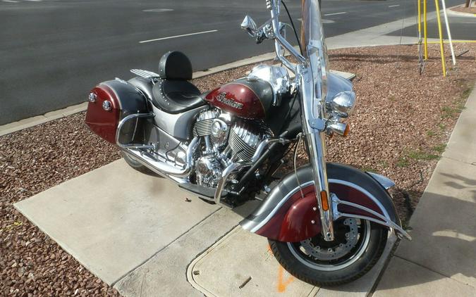 2019 Indian Motorcycle® Springfield® Steel Gray / Burgundy Metallic