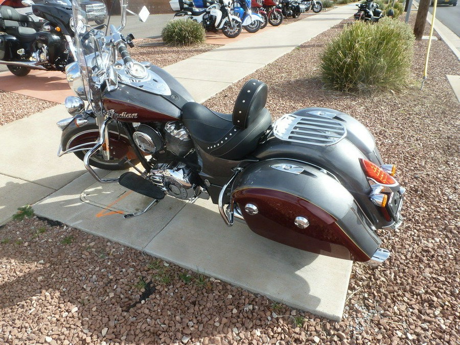 2019 Indian Motorcycle® Springfield® Steel Gray / Burgundy Metallic