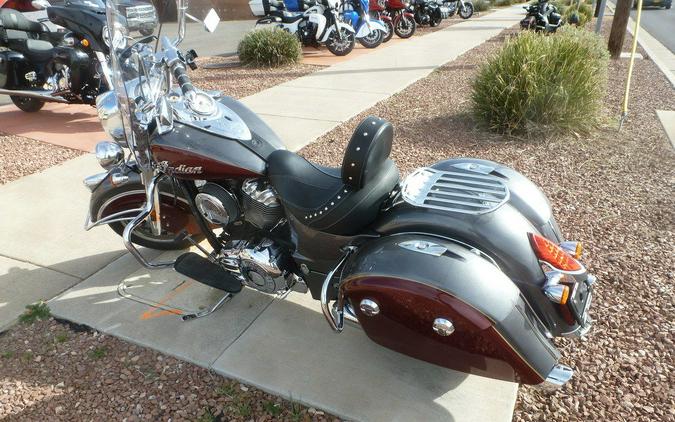 2019 Indian Motorcycle® Springfield® Steel Gray / Burgundy Metallic
