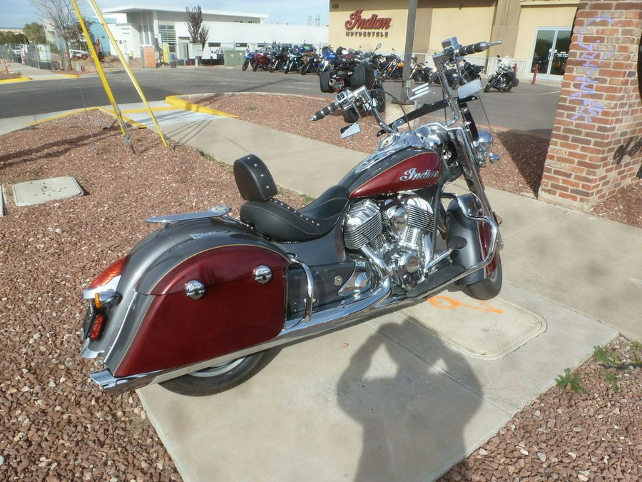 2019 Indian Motorcycle® Springfield® Steel Gray / Burgundy Metallic