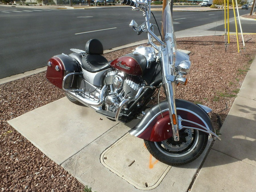 2019 Indian Motorcycle® Springfield® Steel Gray / Burgundy Metallic