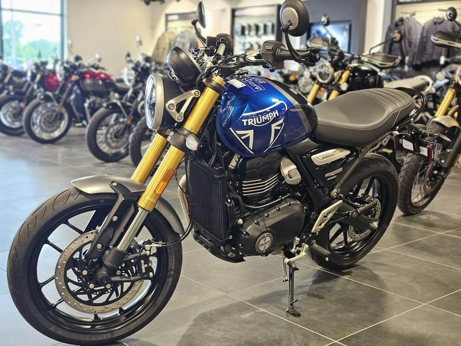 2024 Triumph Speed 400 Caspian Blue / Storm Grey