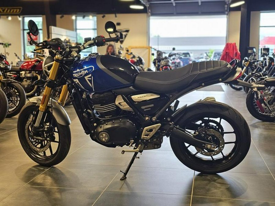 2024 Triumph Speed 400 Caspian Blue / Storm Grey