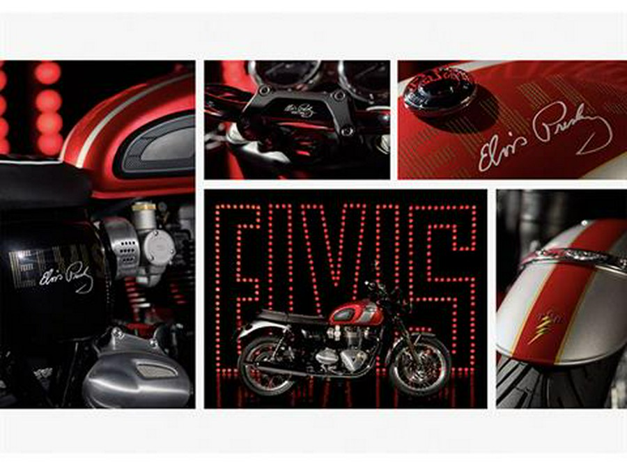 2025 Triumph Bonneville T120 Elvis Presley Limited Edition