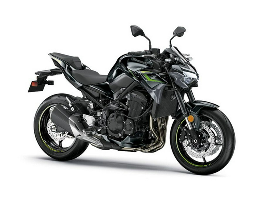 2024 Kawasaki Z900 ABS Metallic Spark Black/Metallic Matte Dark