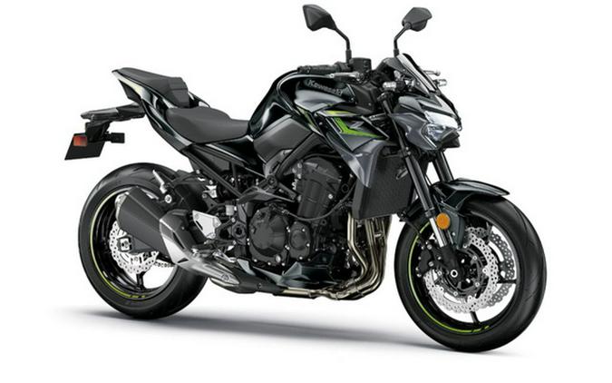 2024 Kawasaki Z900 ABS Metallic Spark Black/Metallic Matte Dark