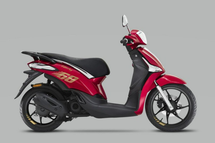 2024 Piaggio Liberty 150 S Lucky Numbers Red