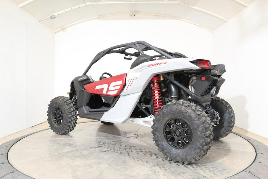 2024 Can-Am® Maverick X3 DS Turbo Fiery Red & Hyper Silver