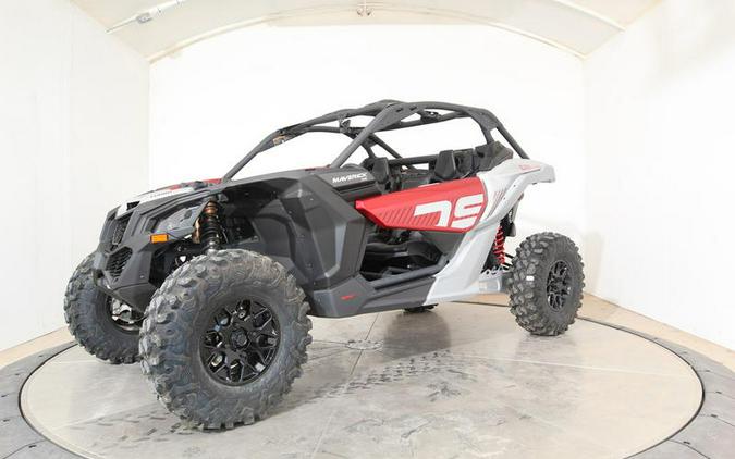 2024 Can-Am® Maverick X3 DS Turbo Fiery Red & Hyper Silver