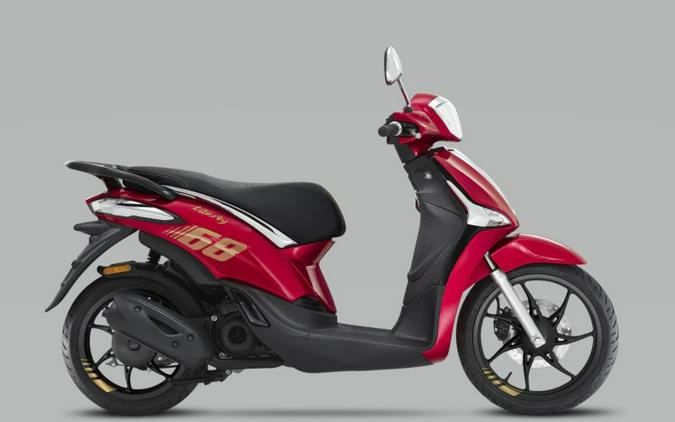 2024 Piaggio Liberty 50 S Lucky Numbers Red