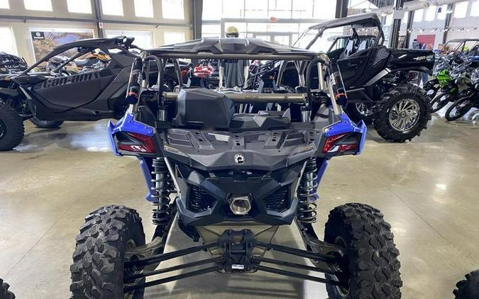 2024 Can-Am® Maverick X3 MAX X rs Turbo RR with Smart-Shox Dazzling Blue & Carbon Black