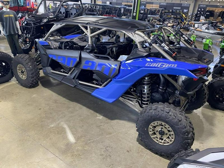 2024 Can-Am® Maverick X3 MAX X rs Turbo RR with Smart-Shox Dazzling Blue & Carbon Black