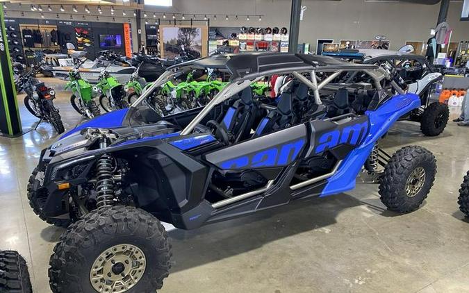 2024 Can-Am® Maverick X3 MAX X rs Turbo RR with Smart-Shox Dazzling Blue & Carbon Black