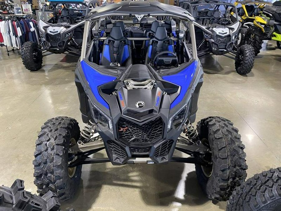 2024 Can-Am® Maverick X3 MAX X rs Turbo RR with Smart-Shox Dazzling Blue & Carbon Black