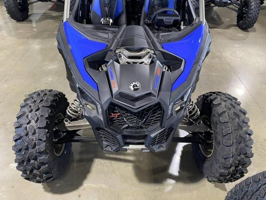 2024 Can-Am® Maverick X3 MAX X rs Turbo RR with Smart-Shox Dazzling Blue & Carbon Black