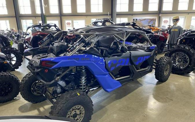 2024 Can-Am® Maverick X3 MAX X rs Turbo RR with Smart-Shox Dazzling Blue & Carbon Black