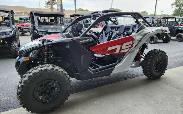 2024 Can-Am® Maverick X3 DS Turbo RR Fiery Red & Hyper Silver