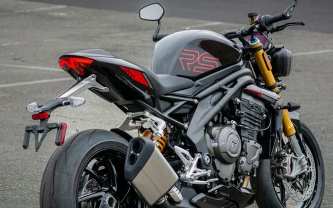 2025 Triumph Speed Triple 1200 RS Jet Black
