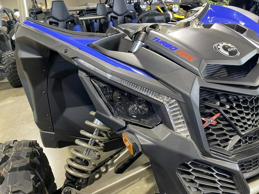 2024 Can-Am® Maverick X3 MAX X rs Turbo RR with Smart-Shox Dazzling Blue & Carbon Black